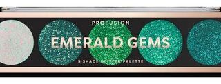 Profusion Emerald Gems 5 Shade Glitter Palette