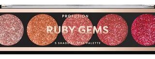 Profusion Ruby Gems 5 Shade Glitter Palette