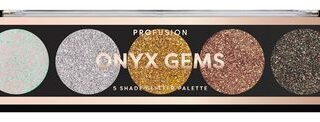 Profusion Onyx Gems 5 Shade Glitter Palette