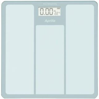 Весы напольные Aprilla ABS-1033W с индикатором температуры и батареи, закаленное стекло Весы напольные Aprilla ABS-1033W с индикатором температуры и батареи, закаленное стекло