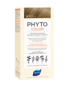 Phytosolba Набор Крем-краска 50 мл + проявляющее Молочко 50 мл + Маска-защита цвета тон 9 очень светлый блонд