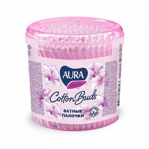 Aura Палочки ватные 200 шт