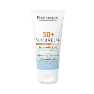 Dermedic санбрелла Крем SPF50+ для жирной и комбинированной кожи 50 г