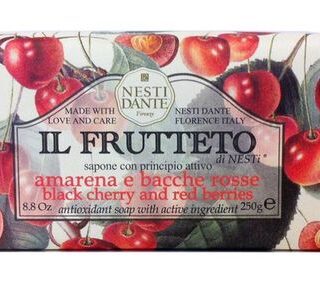 Мыло Nesti Dante (Нести Данте) туалетное твердое Черешня и красные ягоды 250 г