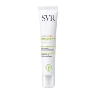 Крем-уход для проблемной кожи двойного действия SPF50+ Sebiaclear SVR/СВР туба 40мл