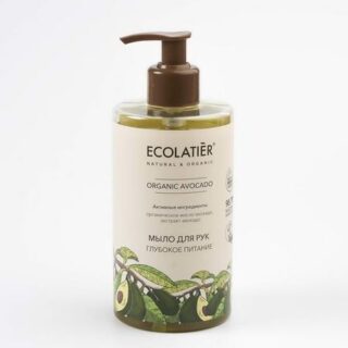 Мыло для рук Глубокое питание Серия Organic Avocado, Ecolatier Green 460 мл