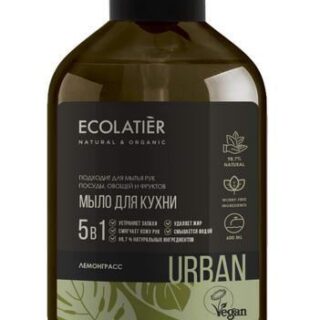 Мыло жидкое Лемонграсс кухонное, Ecolatier 600 мл