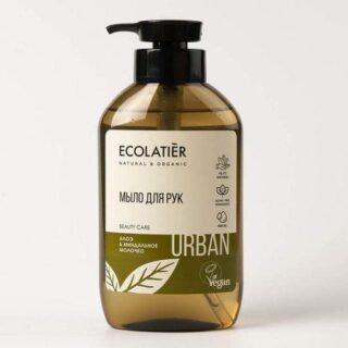 Мыло жидкое алоэ & миндальное молочко, Ecolatier 400 мл