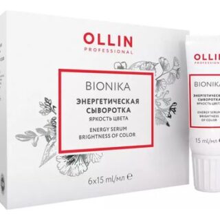 Энергетическая сыворотка для окрашенных волос Яркость цвета BioNika 6*15мл