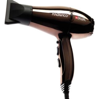 Фен для волос Magnifico 03-007 2000W (2 насадки, коричневый)
