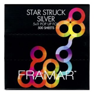 Вытяжная фольга с тиснением Star Struck Silver 500 листов