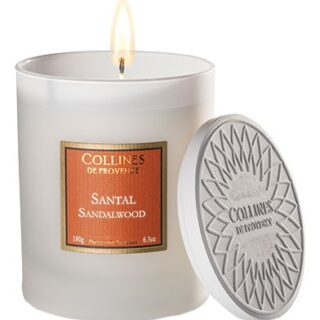 Ароматическая свеча Sandalwood 180г (сандаловое дерево)