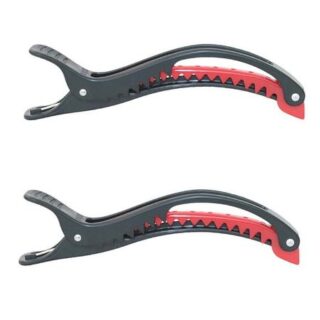 Зажим для волос Penguin Clip 4шт: Black-Red