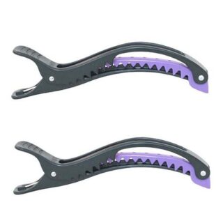 Зажим для волос Penguin Clip 4шт: Black-Purple