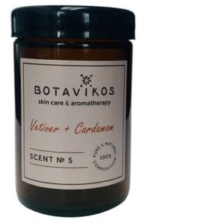 Натуральная массажная аромасвеча Ветивер-Кардамон Natural Massage Aroma Candle 90г