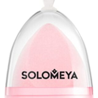 Вельветовый спонж для макияжа Flat End Blending Sponge Lilac