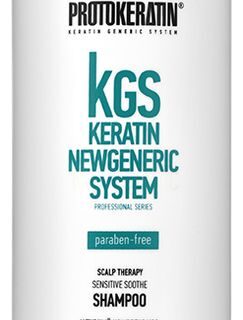 Шампунь для ухода за чувствительной и проблемной кожей головы KGS Keratin Newgeneric System Scalp Therapy Sensitive Soothe Shampoo: Шампунь 950мл