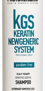 Шампунь для ухода за чувствительной и проблемной кожей головы KGS Keratin Newgeneric System Scalp Therapy Sensitive Soothe Shampoo: Шампунь 300мл