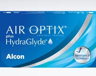 Контактные линзы AIR OPTIX PLUS HYDRAGLYDE (6 линз)