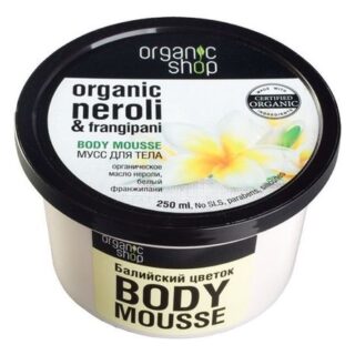 Мусс для тела Балийский цветок Organic Neroli & Frangepani Body Mousse 250мл
