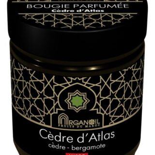 Ароматическая свеча Атласский кедр Bougie Parfumee Cedre D'Atlas (кедр-бергамот): Свеча 100мл