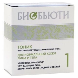 Тоник для нормальной кожи лица и тела Био No1 10*1,5г