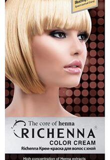 Крем-краска для волос с хной Color Cream 60г: 11L Bleaching Blonde