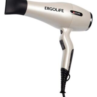 Фен для волос ErgoLife 03-001 2200W (2 насадки, белый)
