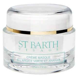 Крем-маска для лица c зеленой глиной Visage Creme Masque a l'Argile Verte Et Ananas 50мл