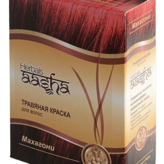 Травяная краска для волос 60г: Махагони