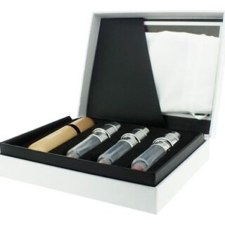 Набор Classic Refillable Perfume Spray (сменная капсула 3*5мл + футляр): Gold