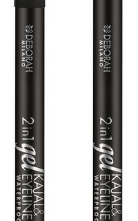 Deborah Milano 2 in 1 Gel Kajal and Eyeliner Pencil