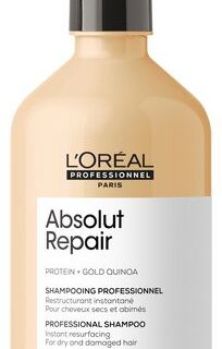 Шампунь для сильно поврежденных волос Serie Expert Absolut Repair Protein + Gold Quinoa Shampooing: Шампунь 500мл