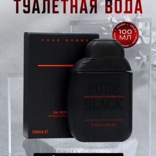 Туалетная вода мужская Pure Black, 100 мл