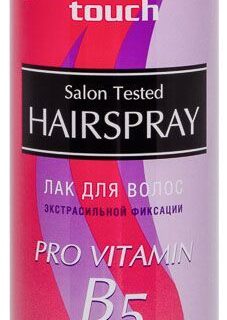 Лак для волос Professional Touch Pro vitamin B5 & Silk Protein экстрасильная фиксация, 265 мл