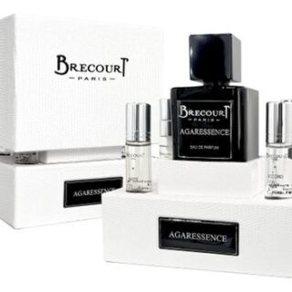Agaressence: набор (п/вода 100мл + одеколон 5мл + absolu 5мл + Note Poudree 5мл + Bois Epices 5мл)