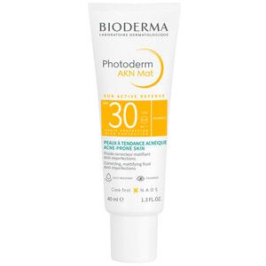 Bioderma Photoderm AKN Mat SPF30 Matifying Fluid Эмульсия матирующая для лица 40 мл