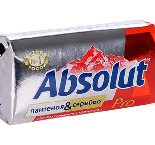 Мыло Absolut Pro серебро+пантенол, 90 г
