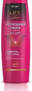 Шампунь для сухих тонких и истонченных волос Mega-объем Lux Витэкс 400мл