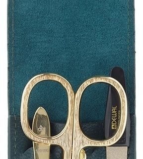 Маникюрный набор 900GREEN (ножницы универсальные + пилка металлическая 9см + пинцет скошенный)