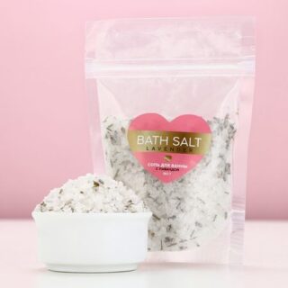 Cоль для ванны с лавандой Bath salt, 150 г, ЧИСТОЕ СЧАСТЬЕ