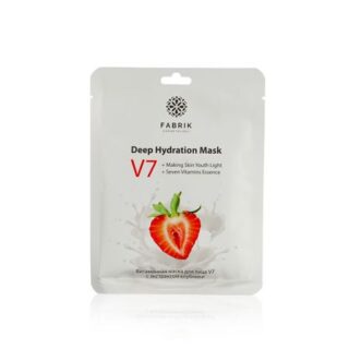 Питательная маска для лица Fabrik Cosmetology V7 с экстрактом клубники 30г