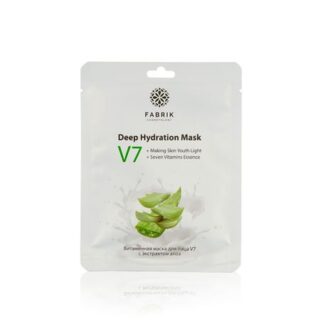 Успокаивающая маска для лица Fabrik Cosmetology V7 с экстрактом алоэ 30г
