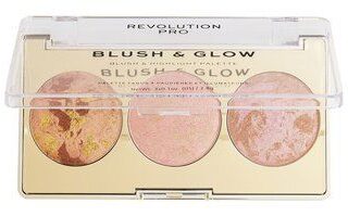 Revolution Pro Blush & Glow Blush & Hilghlight Palette