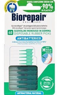 Biorepair Antibatterico Disposable Rubber Picks M