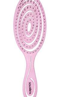 Solomeya Detangling Bio Hair Brush Light Pink