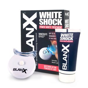 Blanx White Shock Treatment + Led Bite Отбеливающий уход + световой активатор 50 мл