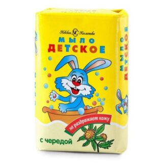 Мыло с экстрактом череды детское Невская Косметика 90г