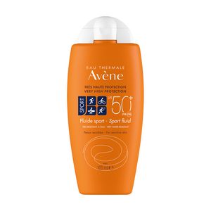 Avene солнцезащитный флюид спорт spf 50+ 100 мл