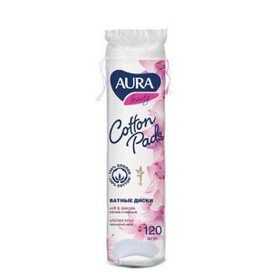 Aura Диски ватные 120 шт